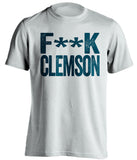 FUCK CLEMSON - Georgia Tech Yellow Jackets T-Shirt - Text Design