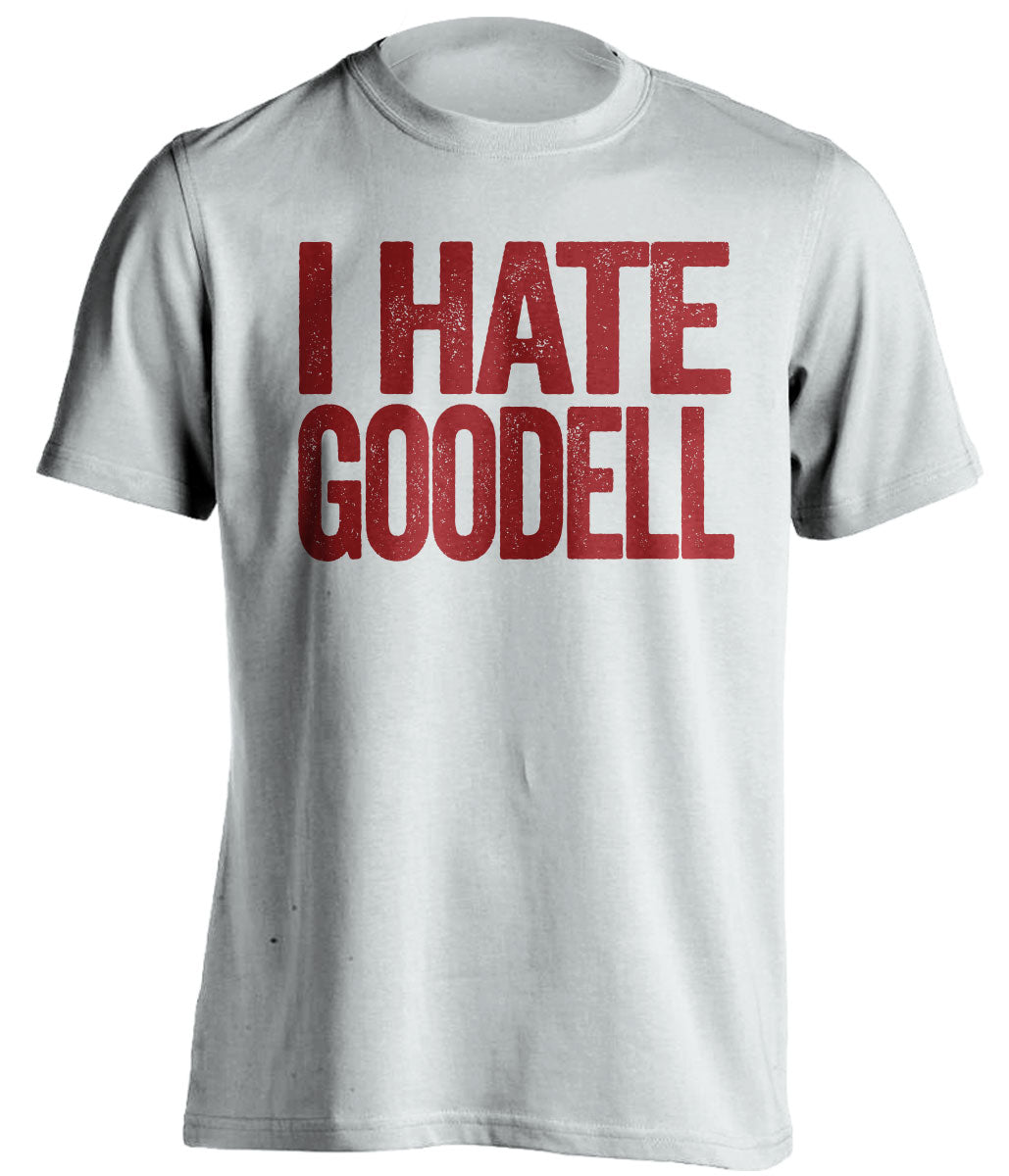 i hate goodell white tshirt washington redskins fans