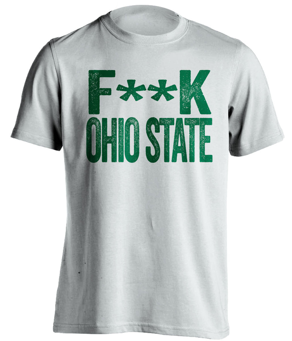 F**K OHIO STATE Oregon Ducks white Shirt