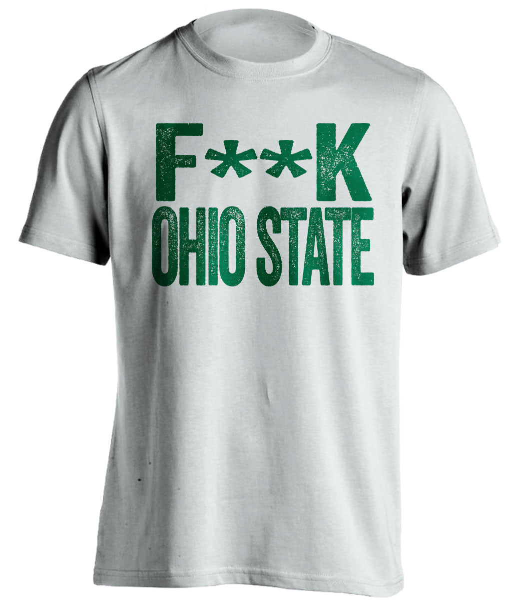 F**K OHIO STATE Oregon Ducks white Shirt