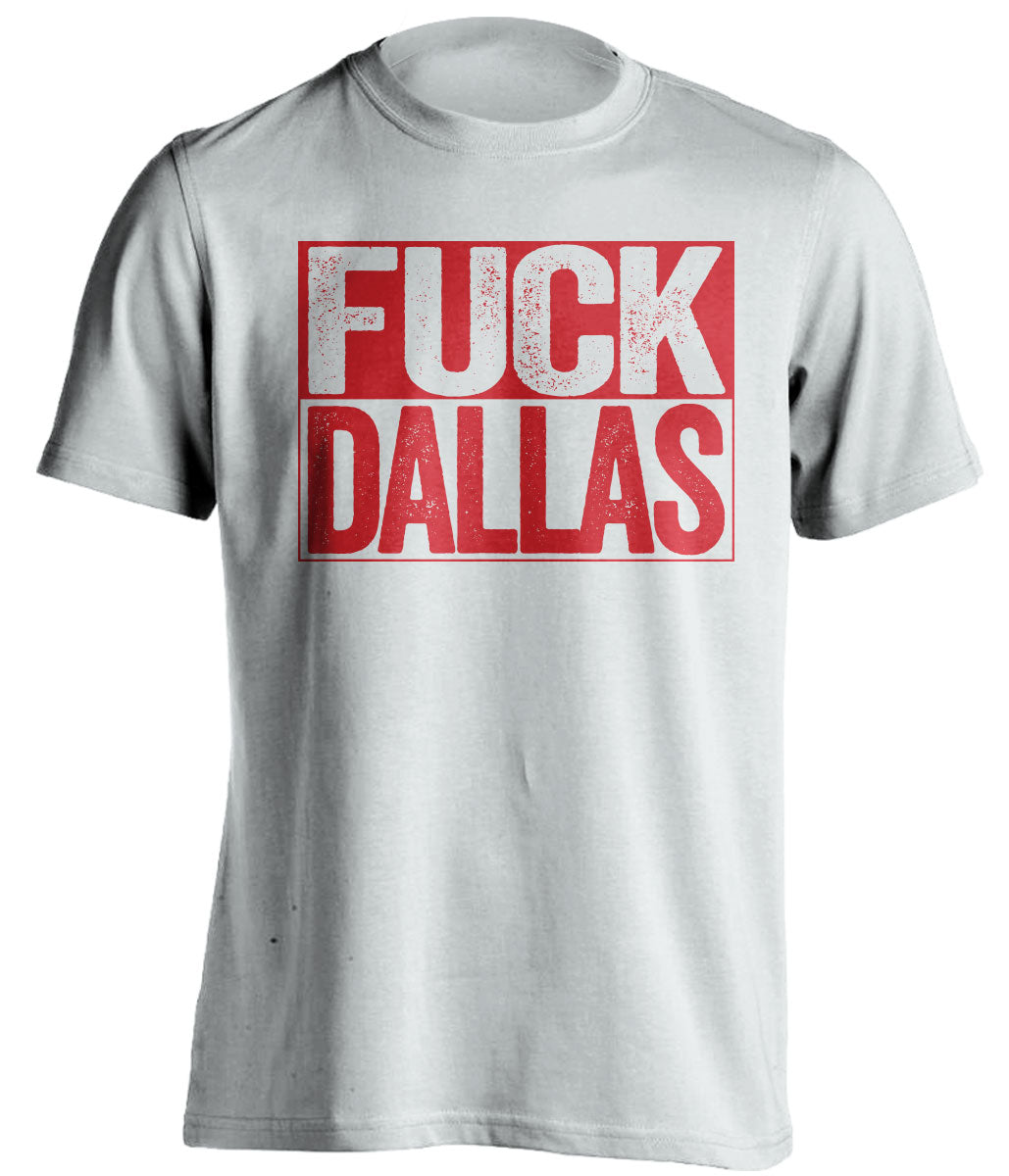 fuck dallas cowboys houston texans new york giants white shirt uncensored