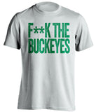 F**K THE BUCKEYES Marshall Thundering Herd white Shirt