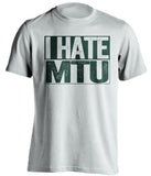 i hate michigan white shirt nmu wildcats fan