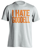 i hate goodell white tshirt miami dolphins fans