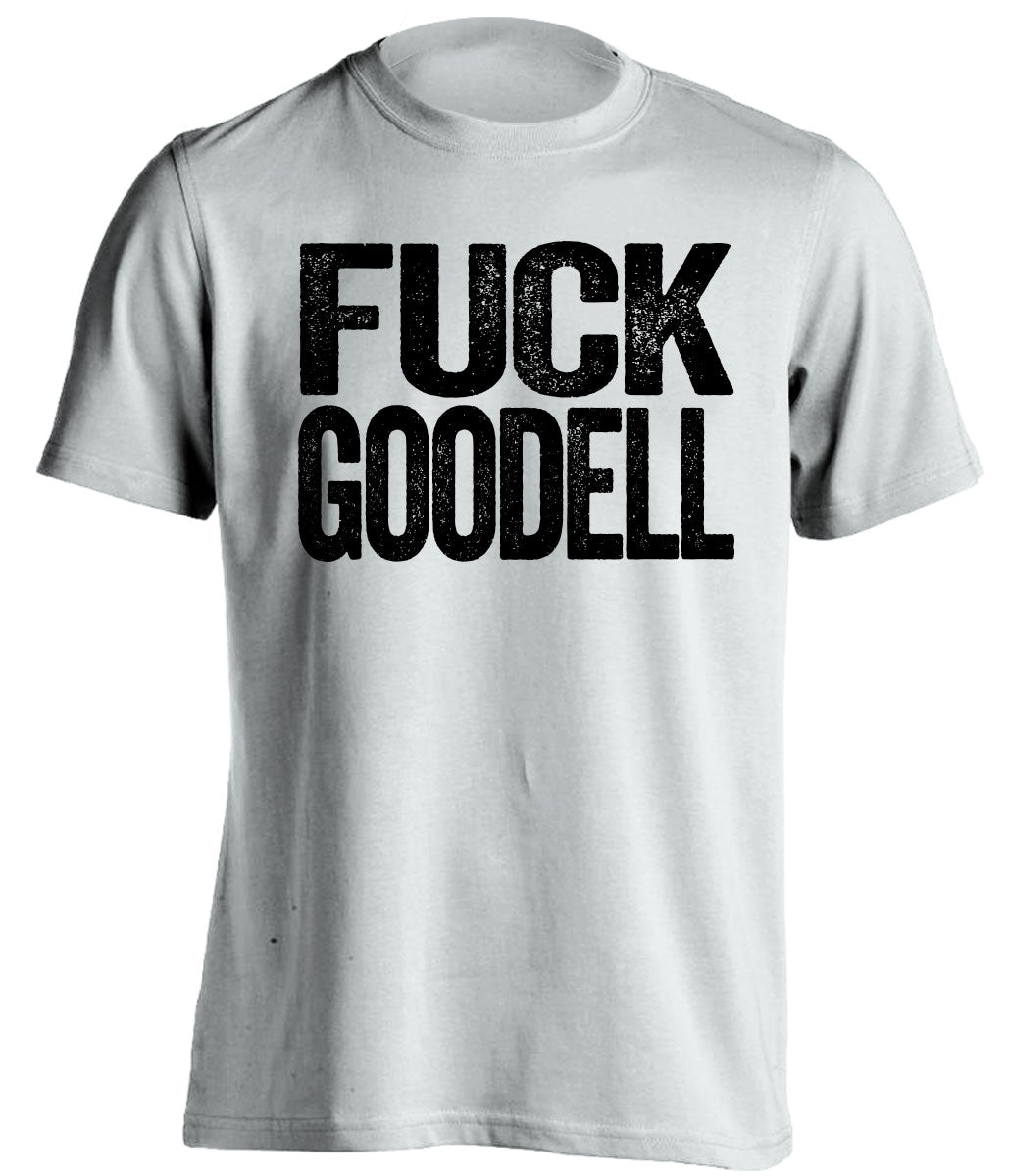 fuck goodell white uncensored tshirt saints fans
