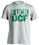 fuck ucf uncensored white shirt for usf bulls fans