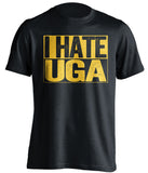 i hate uga black and gold shirt