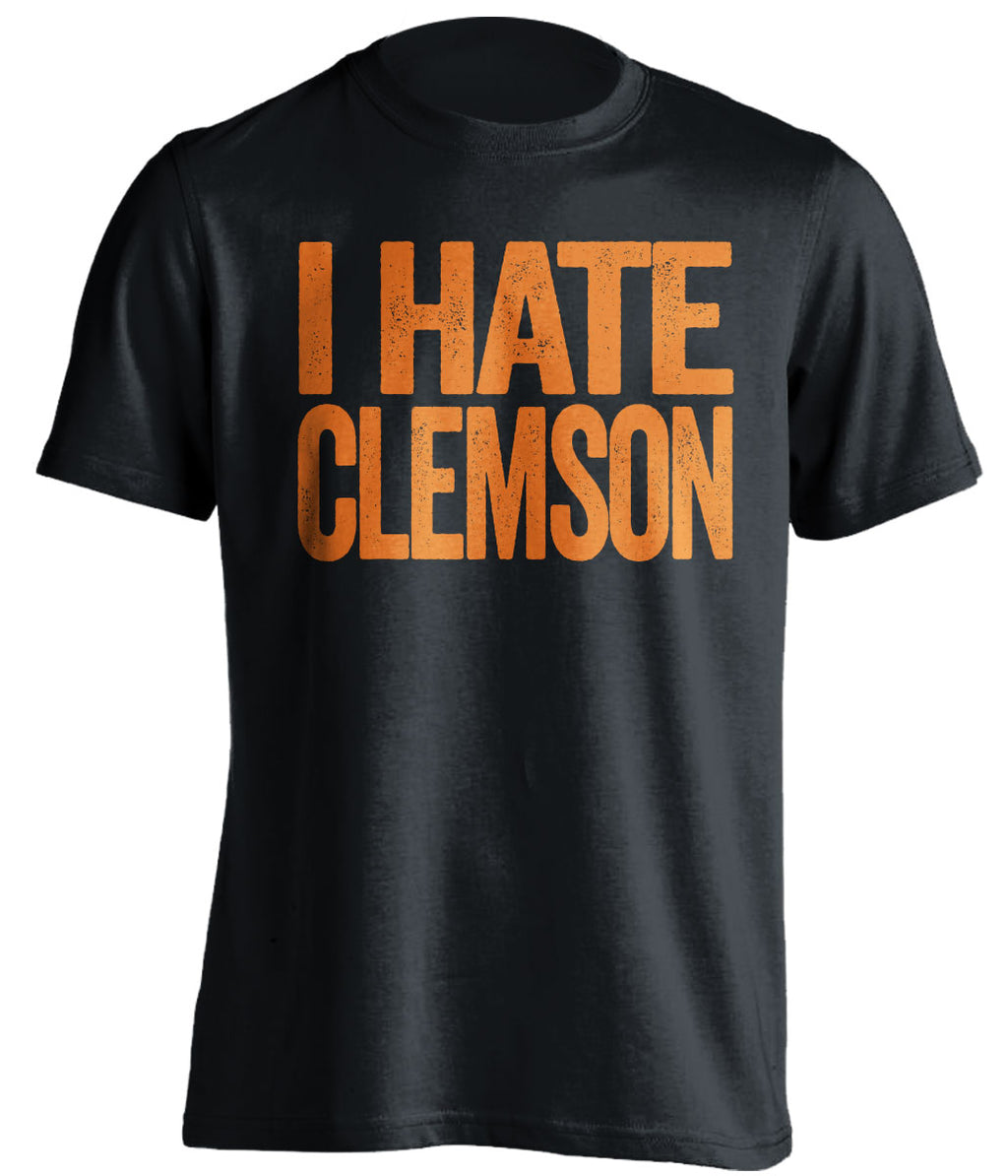 anti-clemson black shirt for syracuse orange fan