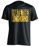 I Hate the Longhorns - Baylor Bears Fan T-Shirt - Box Design - Beef Shirts