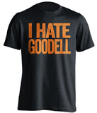 i hate goodell black tshirt miami dolphins fans