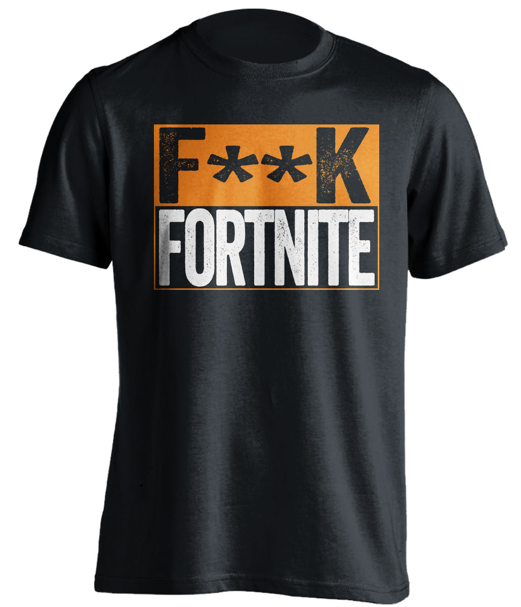 overwatch black shirt fuck fortnite haters shirt censored