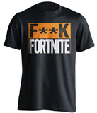 overwatch black shirt fuck fortnite haters shirt censored