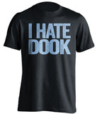 I Hate Dook UNC Tar Heels black Shirt