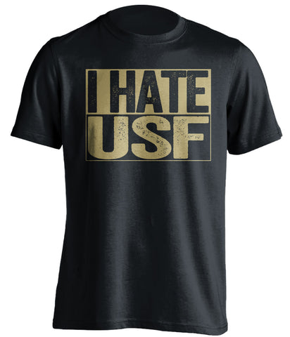 i hate usf black shirt for ucf knights fans