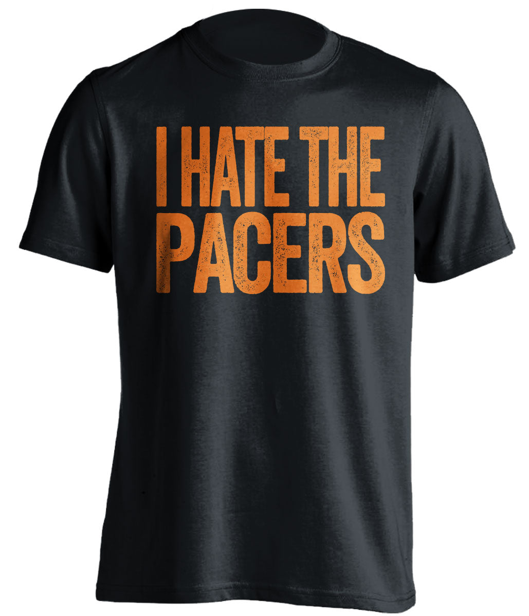 i hate the pacers black tshirt for knicks fan