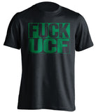 fuck ucf uncensored black shirt for usf bulls fans