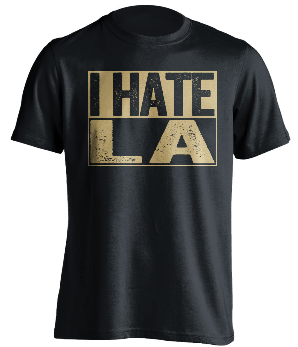i hate la rams st louis rams fan black shirt