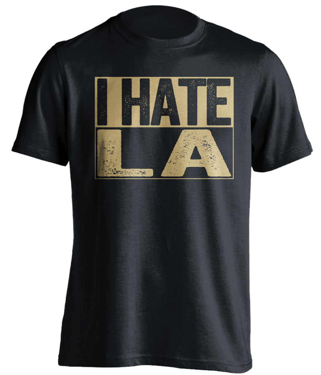 i hate la rams st louis rams fan black shirt