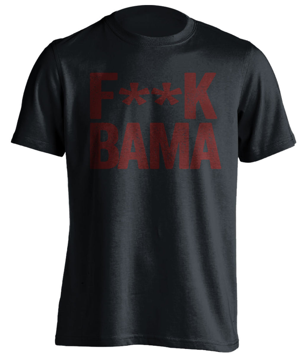FUCK BAMA - Texas A&M Aggies Fan T-Shirt - Text Design - Beef Shirts