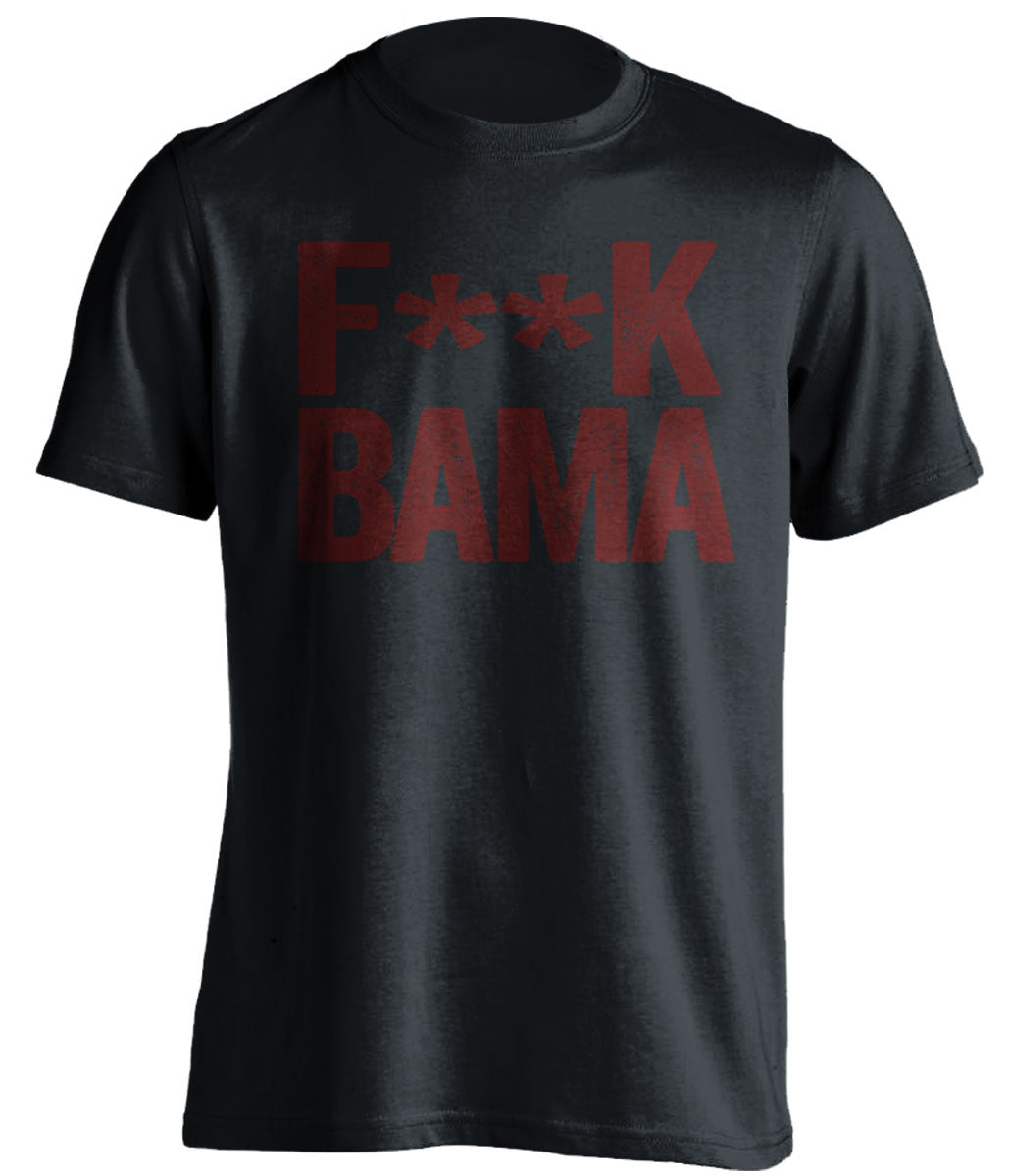 FUCK BAMA - Texas A&M Aggies Fan T-Shirt - Text Design - Beef Shirts
