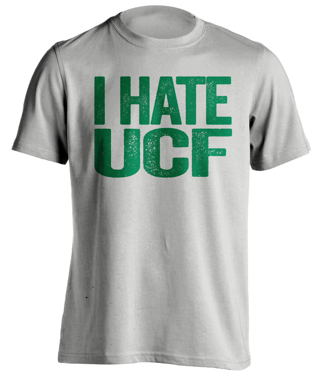 i hate ucf grey tshirt for usf bulls fans 