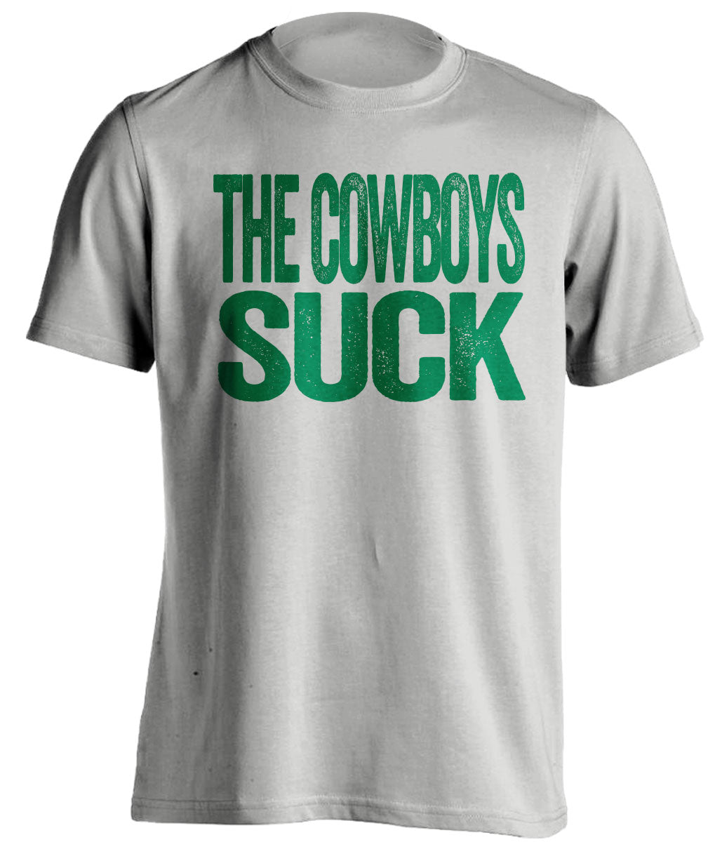 the cowboys suck grey shirt for philadelphia eagles fans