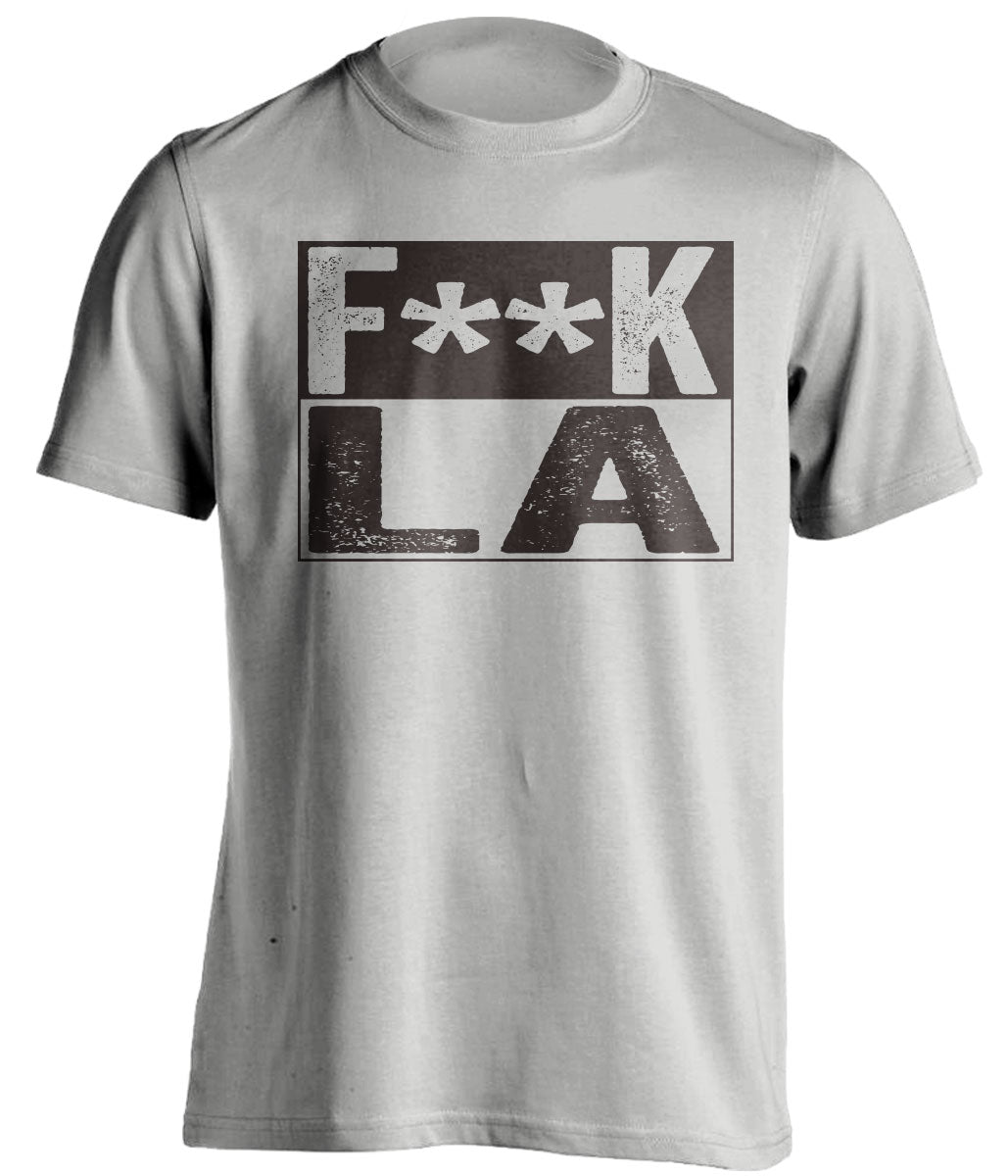 fuck la dodgers san diego padres grey shirt censored