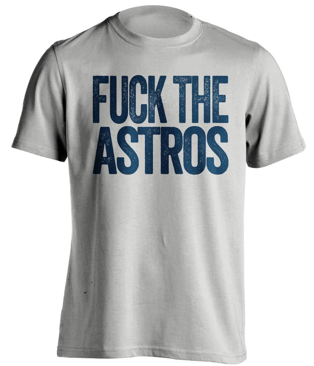yankees fan shirt grey fuck the astros uncensored