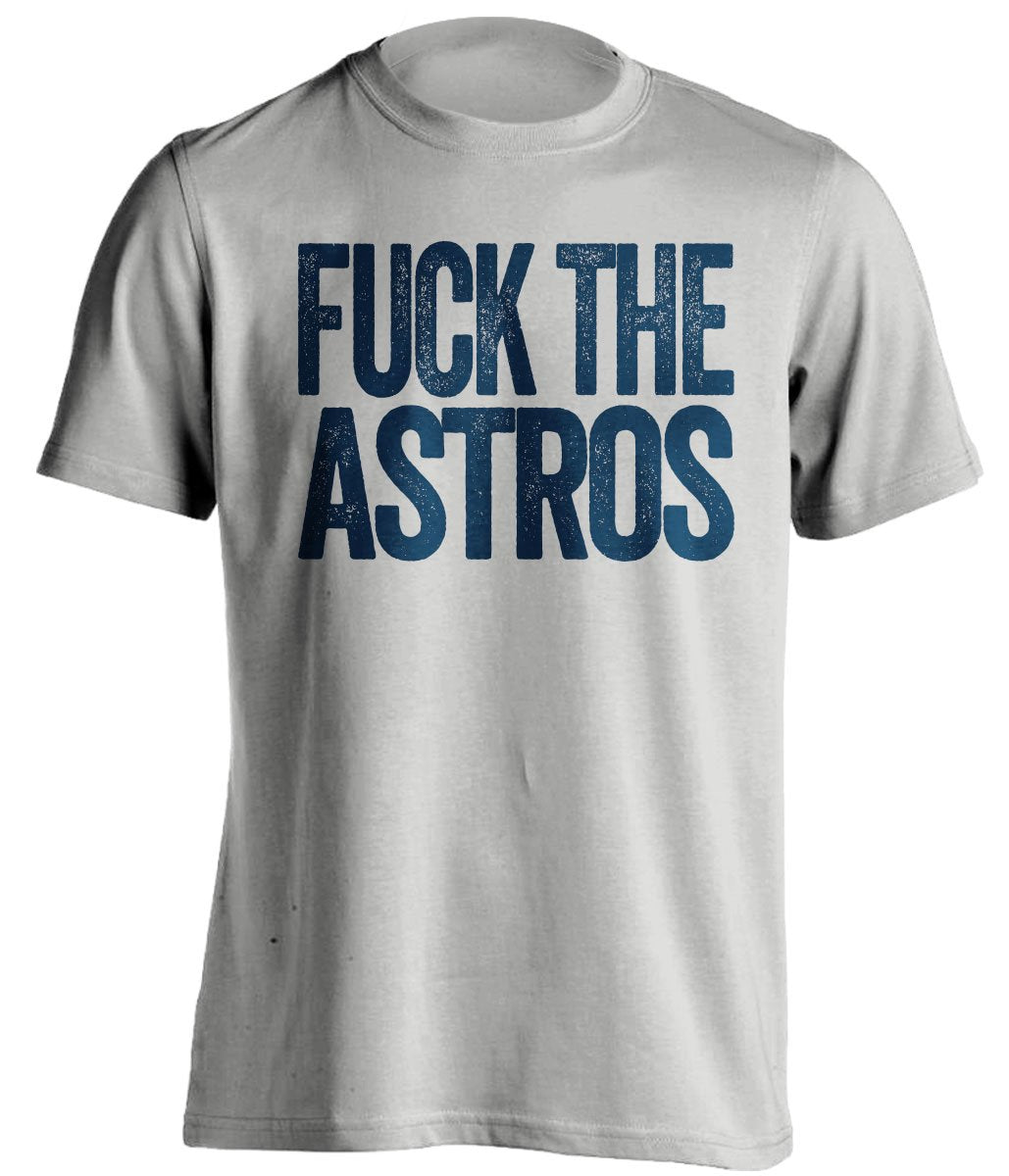 yankees fan shirt grey fuck the astros uncensored