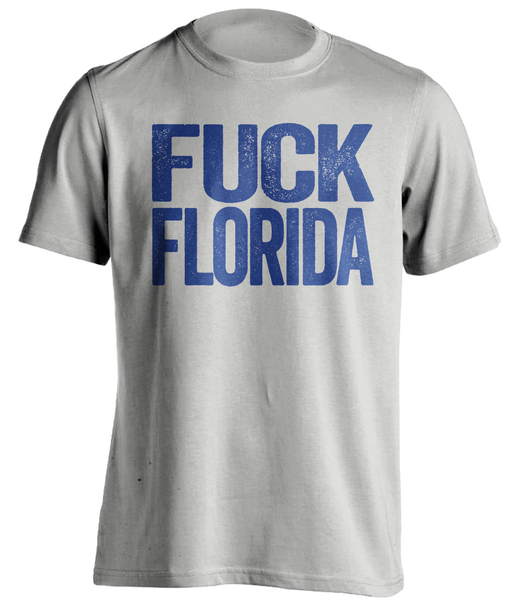 fuck florida gators kentucky wildcats uk grey tshirt uncensored
