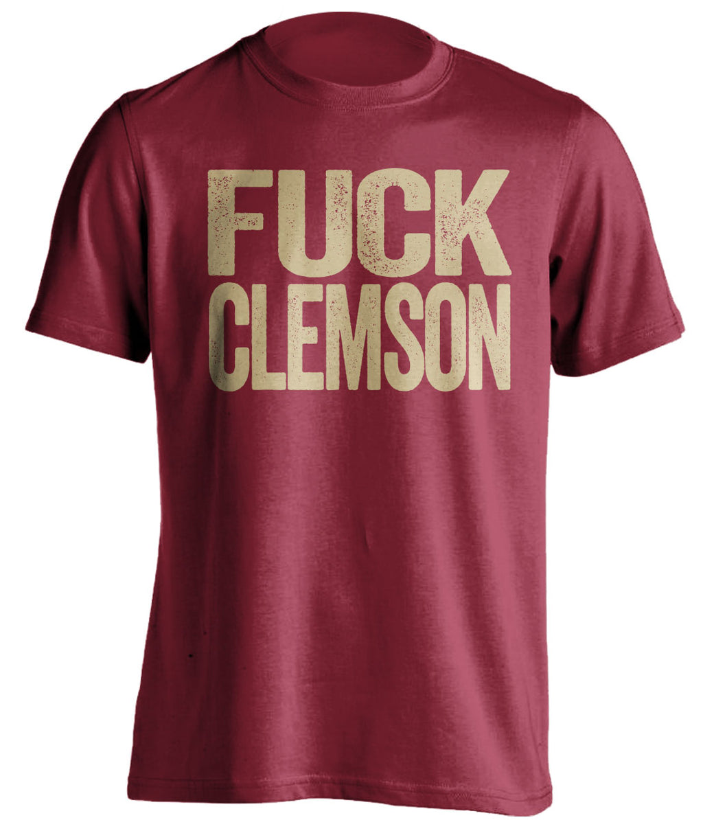 fuck clemson florida state noles red shirt uncensored
