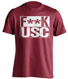 fuck usc censored red shirt stanford fans