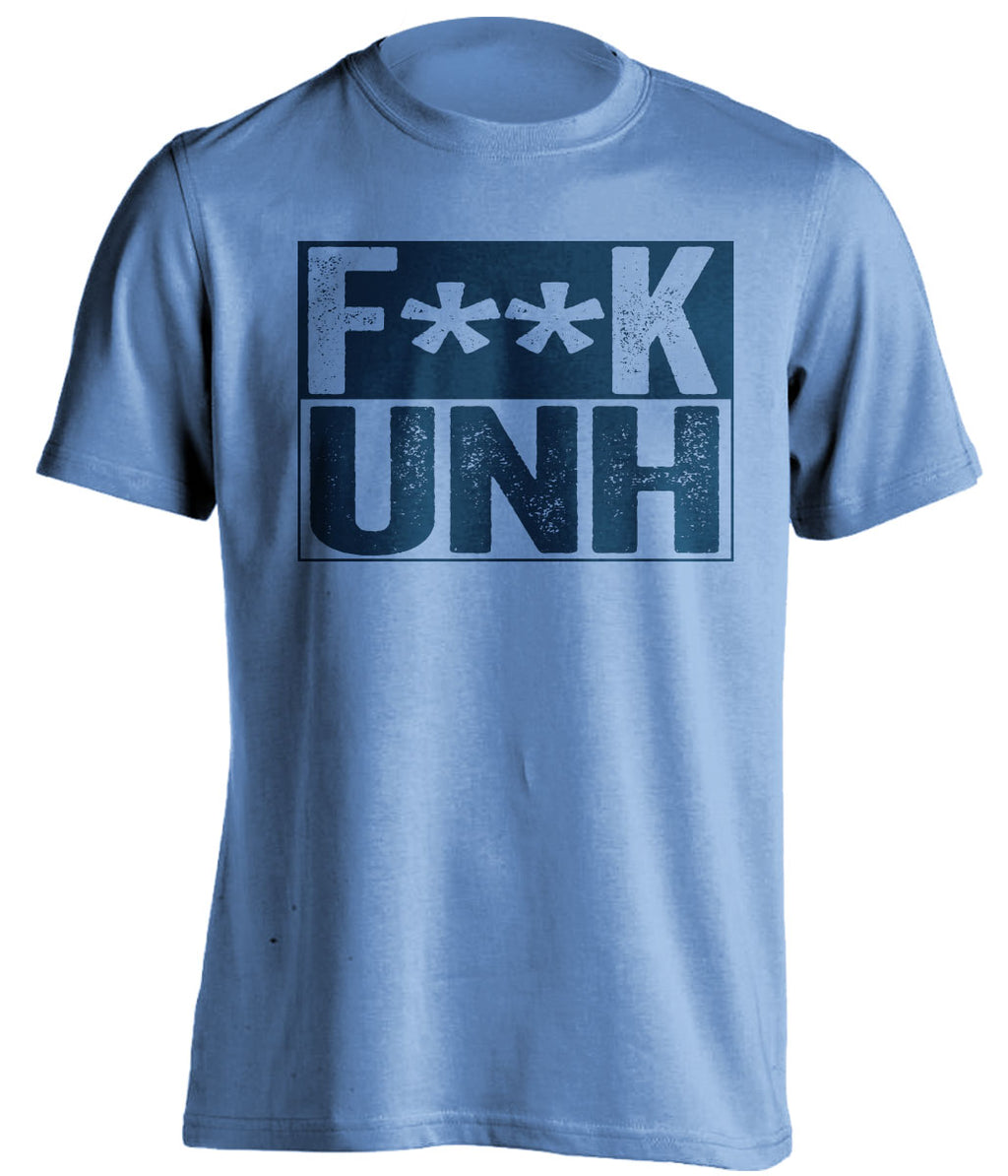 fuck unh censored blue shirt maine bears fans