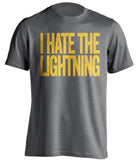 i hate the lightning bruins grey shirt