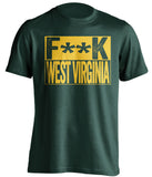 fuck west virginia baylor bears green shirt censored