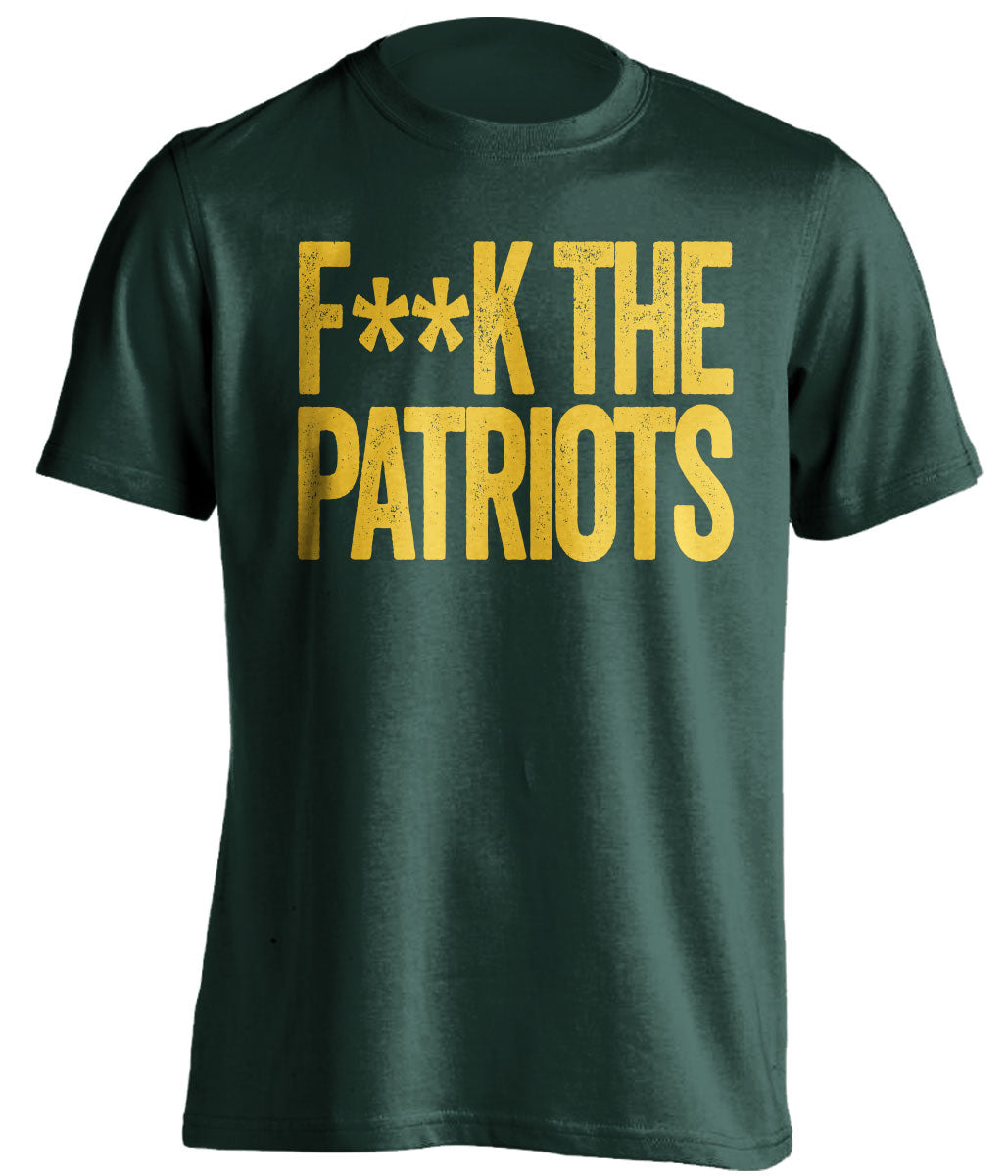 fuck new england green bay packers nfl shirt