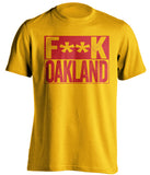 fuck oakland raiders kansas city chiefs gold box censored
