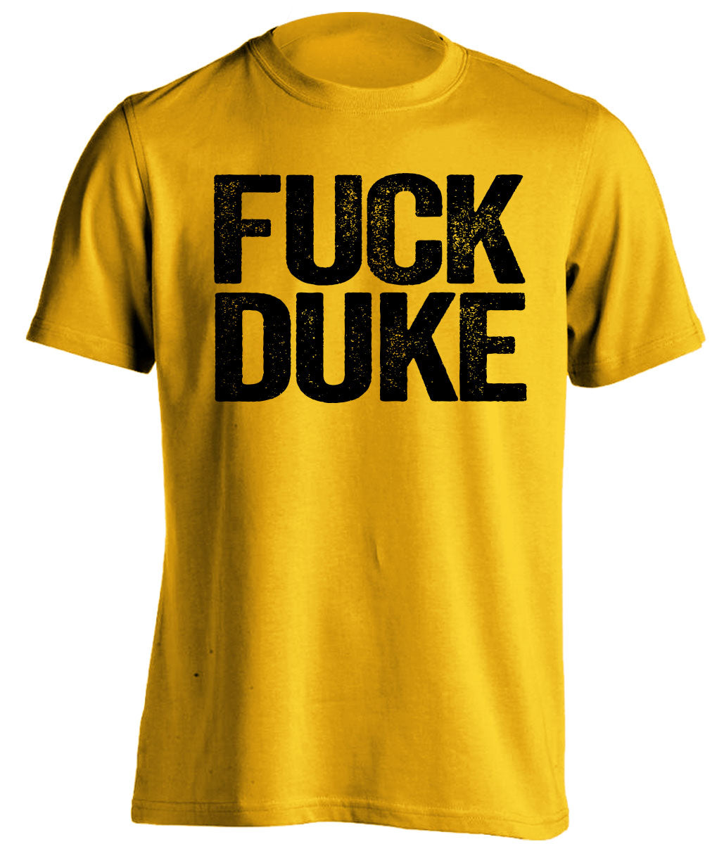fuck duke app state fan gold shirt uncensored