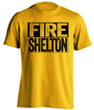 fire shelton derek pittsburgh pirates buccos bucs gold shirt