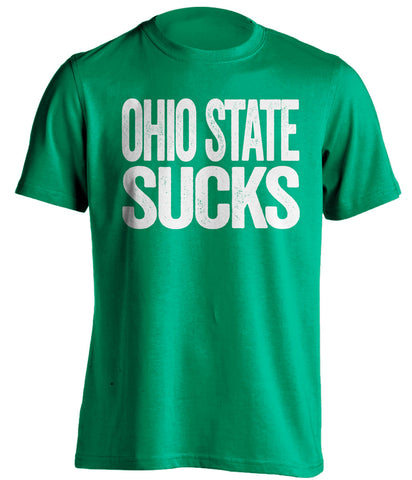 ohio state sucks green shirt for marshall fans