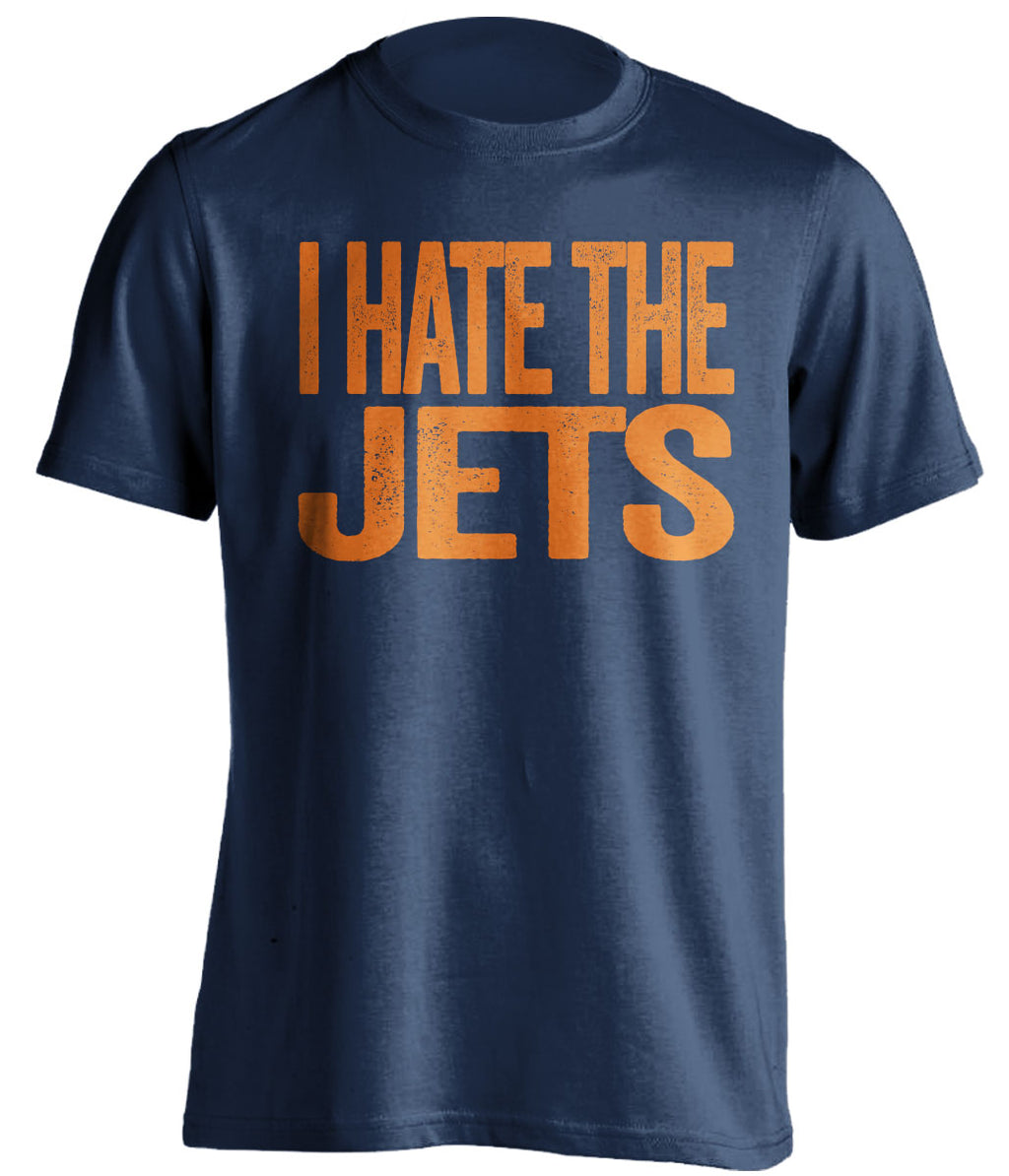 i hate the jets edmonton oilers blue tshirt