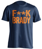 fuck brady denver broncos blue shirt censored