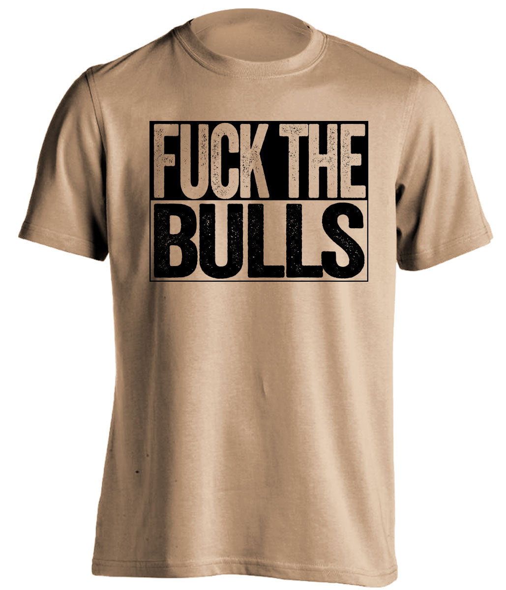 fuck the bulls uncensored old gold shirt for ucf knights fans