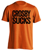 crosby sucks orange shirt for flyers fans