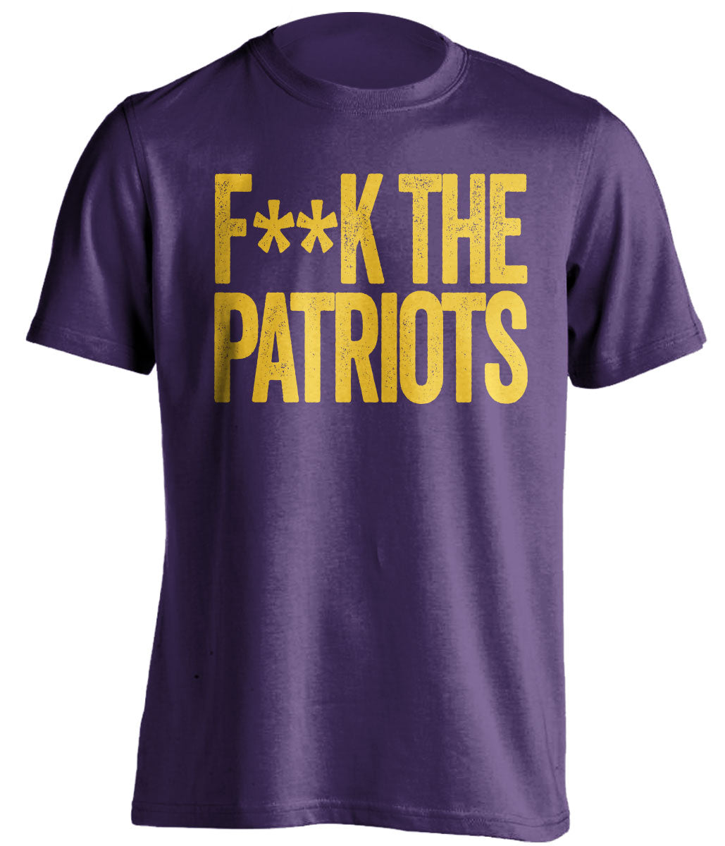 super bowl shirt vikings patriots fan tee