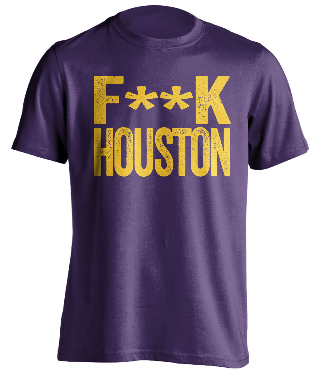 fuck houston rockets utah jazz purple tshirt censored