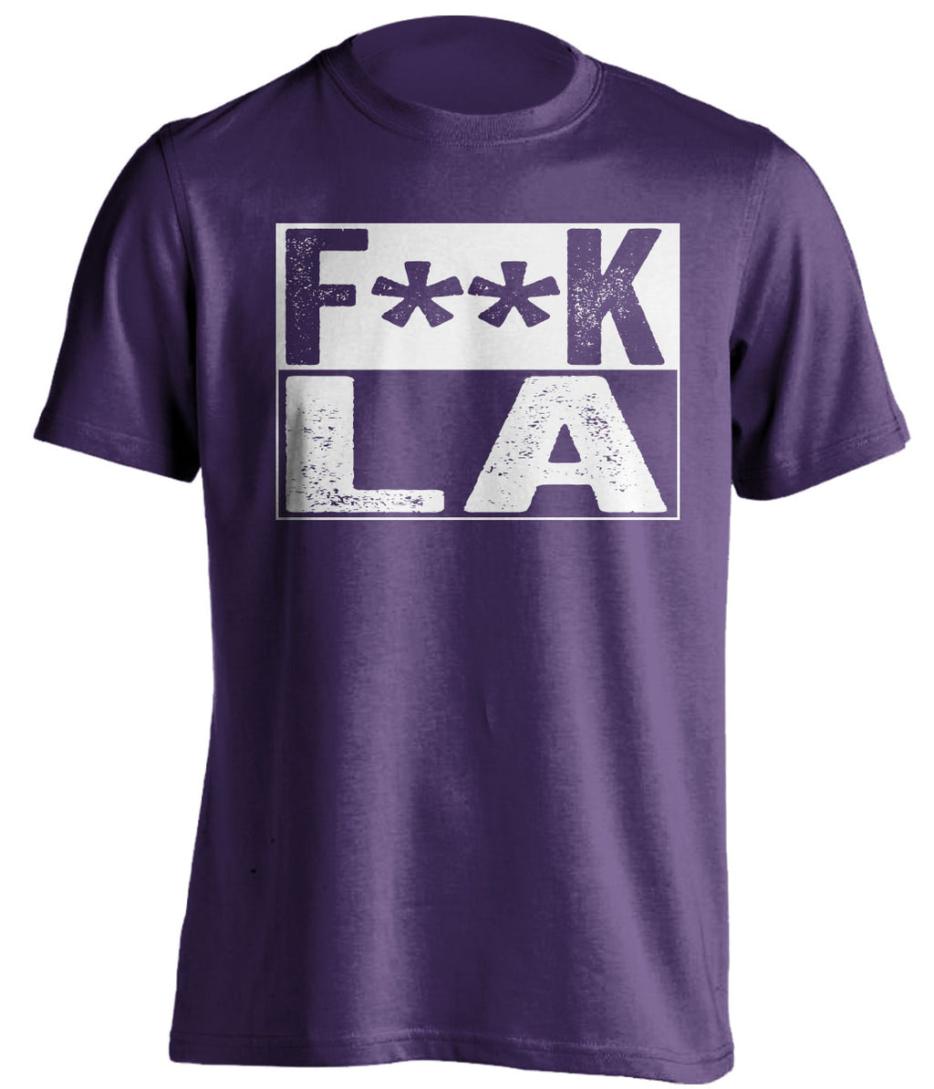 fuck la dodgers colorado rockies purple shirt censored