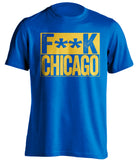 fuck chicago blackhawks st louis blues blue shirt censored