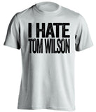 i hate tom wilson penguins fan white tshirt