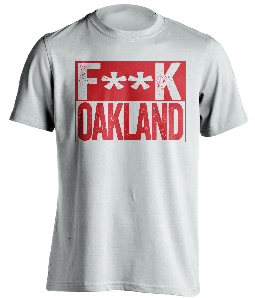 fuck oakland raiders kansas city chiefs white box censored